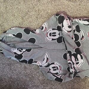 Gray Mickey Mouse Hoodie